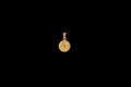 Dije Medallón Diamante Oro 18k